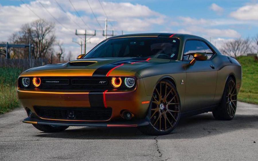 Dodge Challenger R/T Scat Pack Widebody on Forgiato Wheels (FLOW 001) '2019
